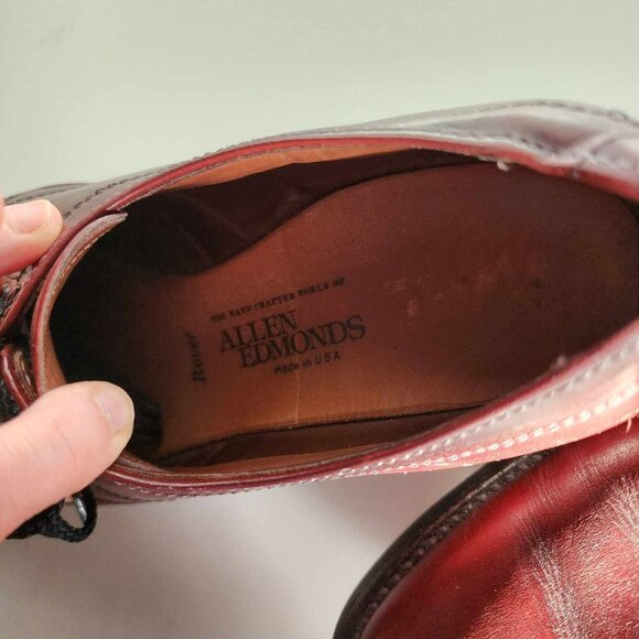 EUC VTG Allen Edmonds Leather Dress Shoes main image 4